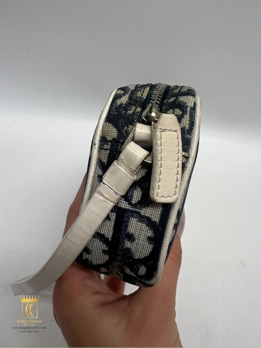 Dior monogram Trotter #1 pouch/wristlet - Picture 3 of 14